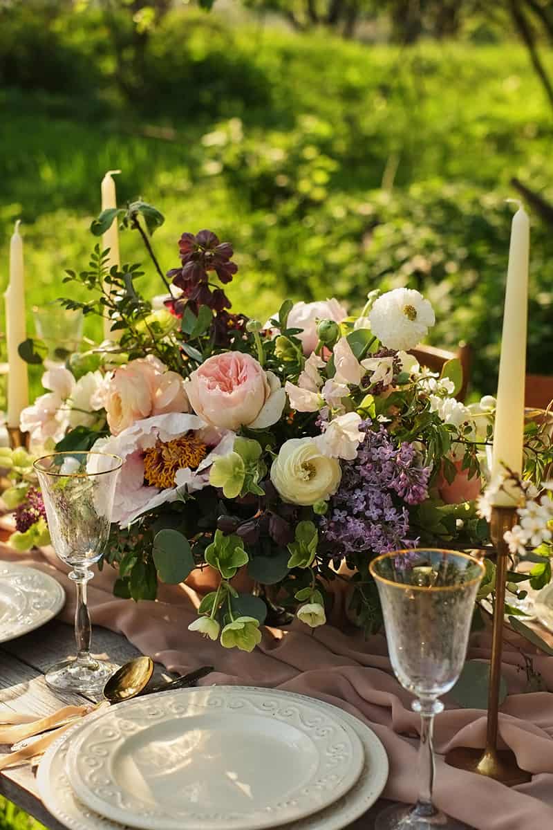 Reception Flowers, Table Centerpieces, Pedestal Flowers
