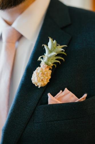 pineapple boutonniere